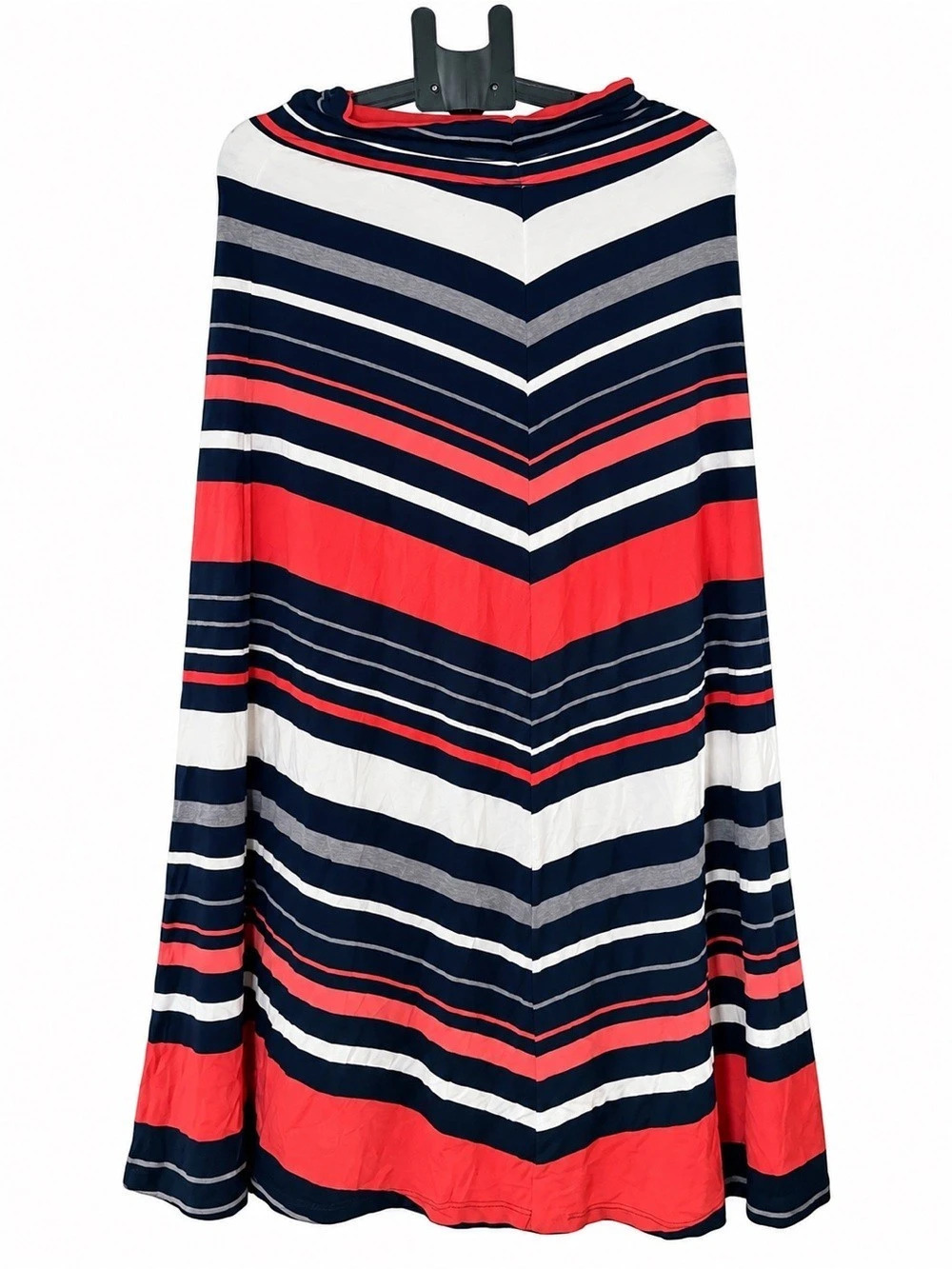 Merona Striped Maxi Skirt in Red & Black Size Medium
